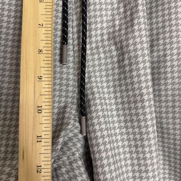 Legends Shorts Mens XL Gray Houndstooth Athletic Performance lightweight shorts - Picture 5 of 9
